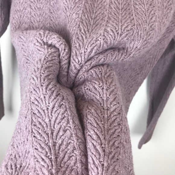 Sioni Long Sleeve Purple sweater Size S - Picture 2 of 7